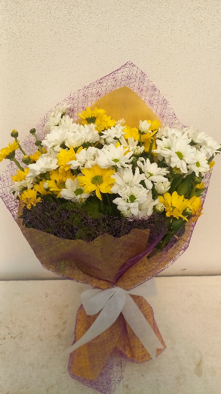 Sar Beya papatya Buketi